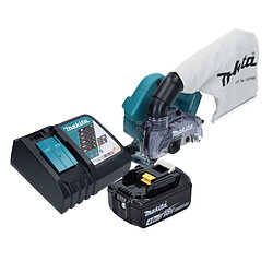 Makita DCC500RM1 Scie circulaire sans fil 125mm Brushless 18V + 1x Batterie 4,0Ah + Chargeur