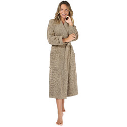 Acheter Linnea peignoir de bain kimono adulte - Marron