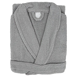 Linnea peignoir de bain col châle adulte - Gris