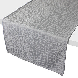 Linnea Chemin de table jacquard Lounge - Perle