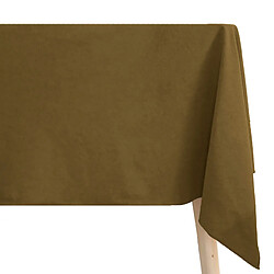 Linnea nappe rectangulaire coton lavé HONO - Marron