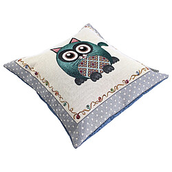 Linnea Housse de coussin 45x45 cm TASSO Chat polycoton acrylique