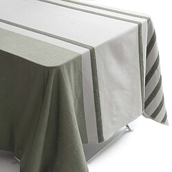 Linnea nappe rectangulaire en polycoton - Vert
