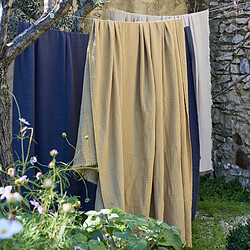 Avis Linnea Couvre-lit Paros en coton - Beige