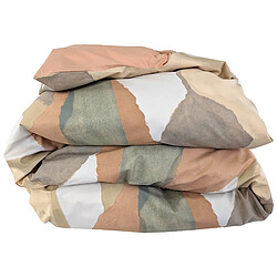 Linnea Housse de couette percale Land Craie