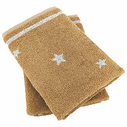 Linnea lot de 2 torchons de cuisine éponge Nova - Jaune