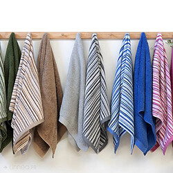 Linnea drap de bain coton rayé