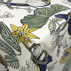 Linnea nappe enduite carrée Brésil tropical