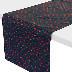 Linnea chemin de table enduit Cerises