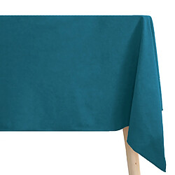 Linnea nappe rectangulaire coton HONO - Bleu