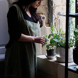 Avis Linnea Tablier de cuisine japonais - Marron