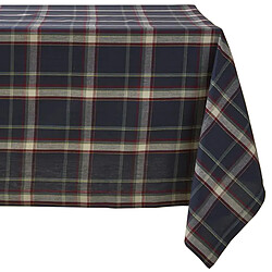 Linnea nappe carrée coton Lueur d’Hiver - Bleu