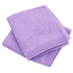 Linnea lot de 2 serviettes invité éponge