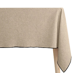 Linnea nappe rectangulaire coton lavé HONO - Beige