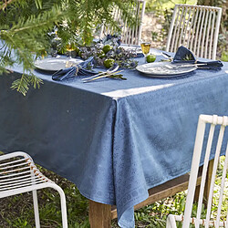 Linnea nappe carrée en coton damassé Éloges