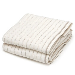 Linnea parure de bain 2 pièces micro-coton KOS - Gris