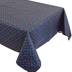 Linnea nappe enduite rectangulaire Cerises