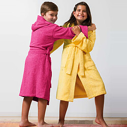 Acheter Linnea peignoir de bain enfant à capuche - Rose