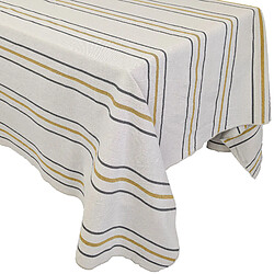 Linnea nappe Hoshi en coton à rayures - Vert