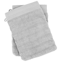 Linnea lot de 2 gants de toilette double face