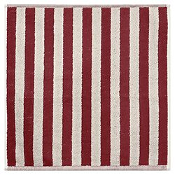 Linnea torchons de cuisine éponge PAT - Rouge (lot de 2) pas cher
