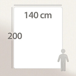 Acheter Linnea Couette bicolore microfibre hiver 140x200