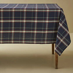 Linnea nappe carrée coton Lueur d’Hiver - Bleu