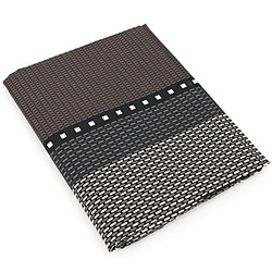 Linnea drap plat satin de coton Enzo - Noir