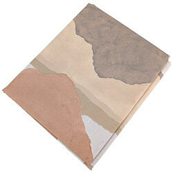 LinneA drap plat percale de coton Land Craie - 180x290 cm