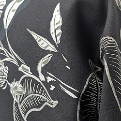 Avis Linnea taie de traversin satin de coton Cayenne - Noir