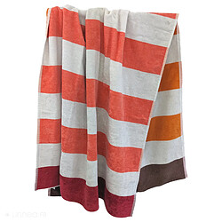 Avis Linnea drap de plage velours Pallante - Orange