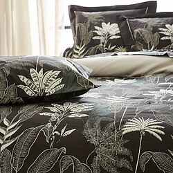 Acheter Linnea taie de traversin satin de coton Cayenne - Noir