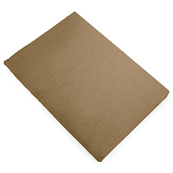 Linnea drap plat coton mousseline Milos - Marron