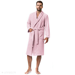 Acheter Linnea Peignoir de bain col châle adulte - Rose