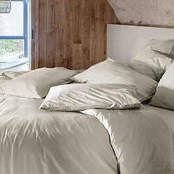 Acheter Linnea Parure de lit coton lavé Palace - Beige