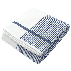 Linnea drap de bain coton RIBBON - Bleu