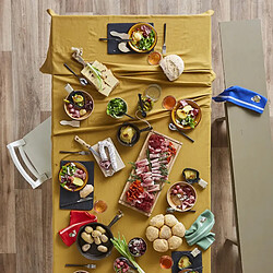 Linnea nappe carrée coton-lin Prélude