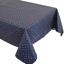 LinneA nappe enduite rectangulaire Cerises