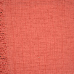 Acheter Linnea couvre-lit gaze de coton Bréhat - Orange