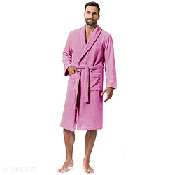 Acheter Linnea Peignoir de bain adulte col châle - Rose