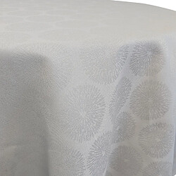 Linnea nappe ovale Helios en coton - Gris pas cher