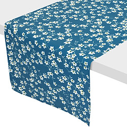 Linnea Chemin de table enduit Amandier