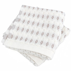 Linnea lot de 2 serviettes invité coton Essential - Rose