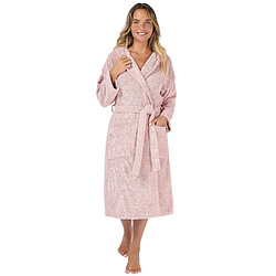 Avis Linnea peignoir de bain à capuche adulte - Rose