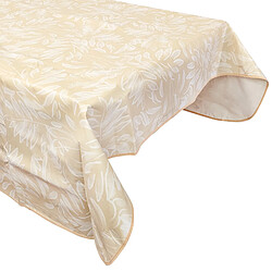 Linnea Nappe rectangulaire enduite Verdure