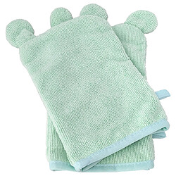 Linnea gant de toilette enfant Animaletto - lot de 2