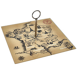 Linnea Plateau décoratif en verre France et fromages