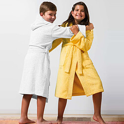 Acheter Linnea peignoir de bain enfant à capuche - Blanc