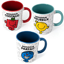 Linnea lot de 3 mugs Monsieur Madame