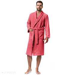 Acheter Linnea peignoir de bain col châle adulte - Rouge